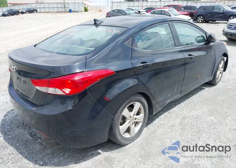 2013 Hyundai Elantra Gls из США, поврежденный, VIN KMHDH4AE2DU740056
